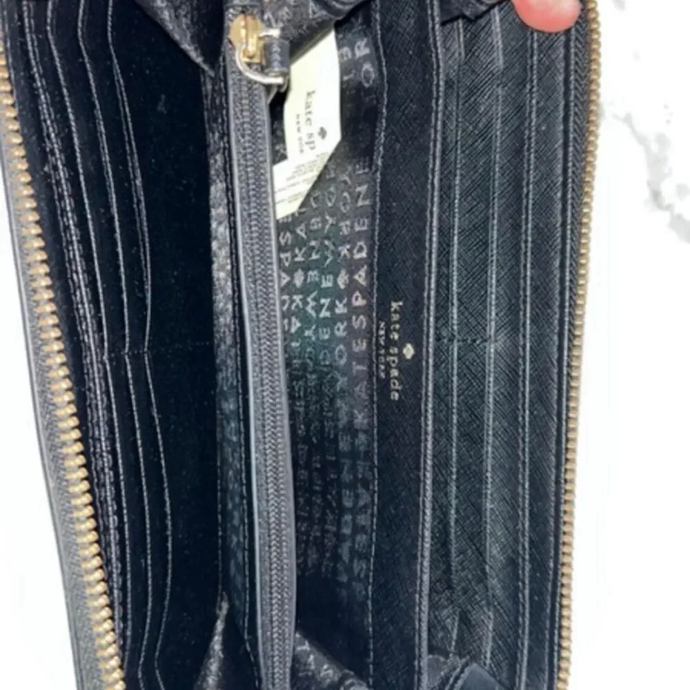 Kate-spade-new-york Women's Black and Blue Bag